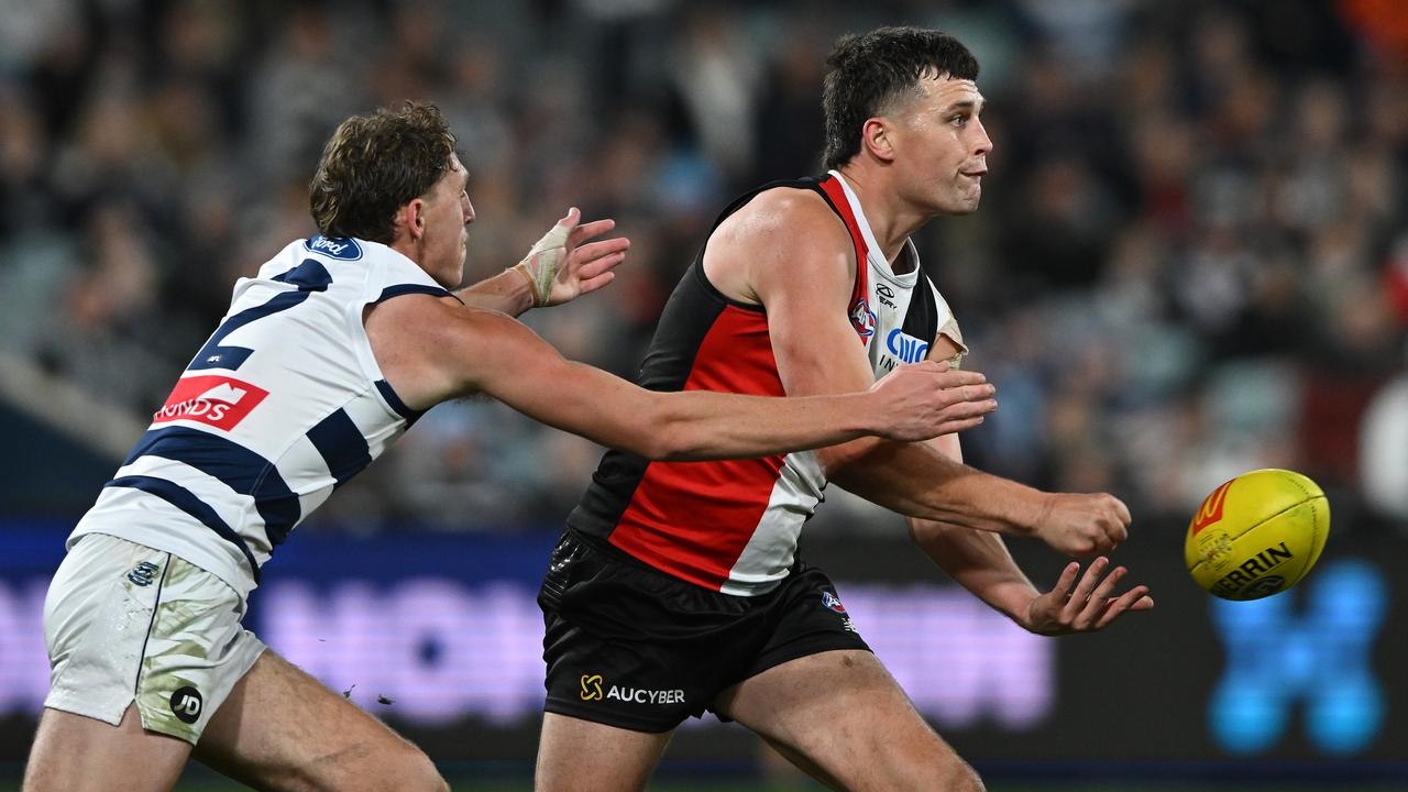 St Kilda's Rowan Marshall.