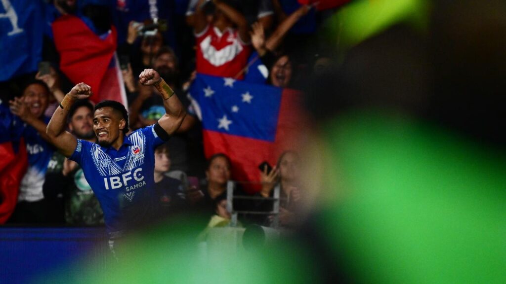 It will be a proud day for the family when Sua Fa’alogo’s father watches his son represent Samoa.
