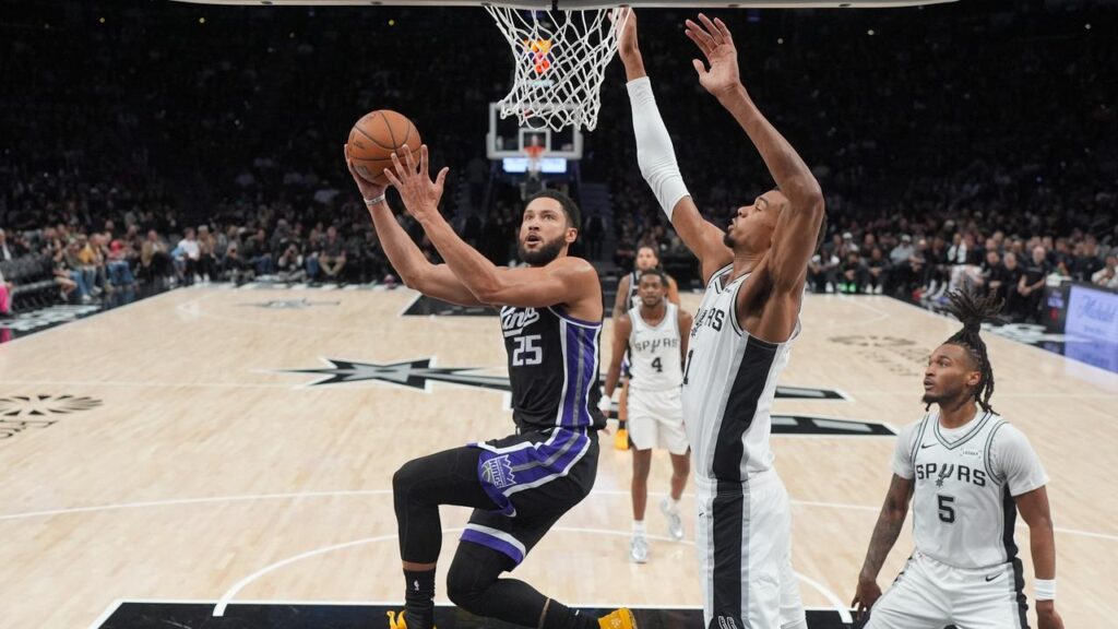 Ben Simmons (25) has suffered a brutal injury as he mounted a massive comeback to the NBA.
