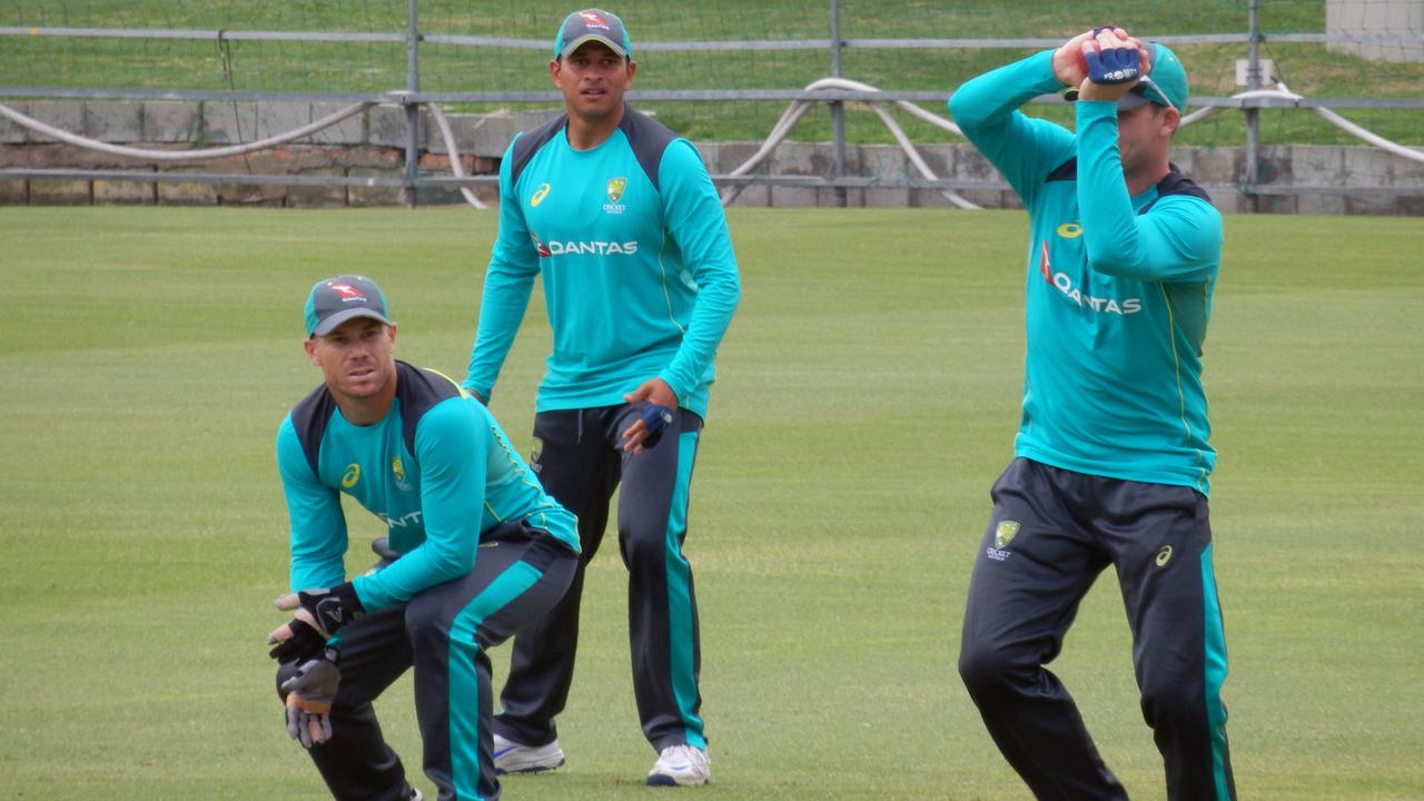 David Warner, Usman Khawaja and Steve Smith