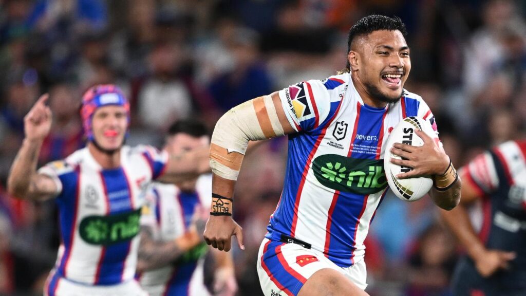 After a huge season and finals with Newcastle, Francis Manuleleua is in Samoa’s World Cup squad.
