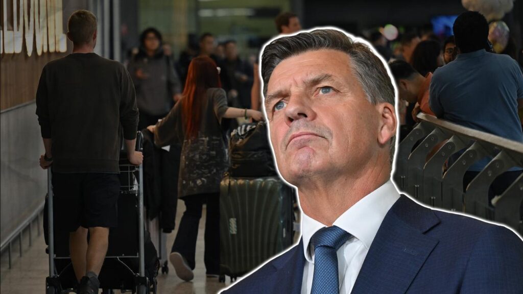 Opposition Leader Angus Taylor wants to deport migrants who don’t uphold ‘Australian values’.
