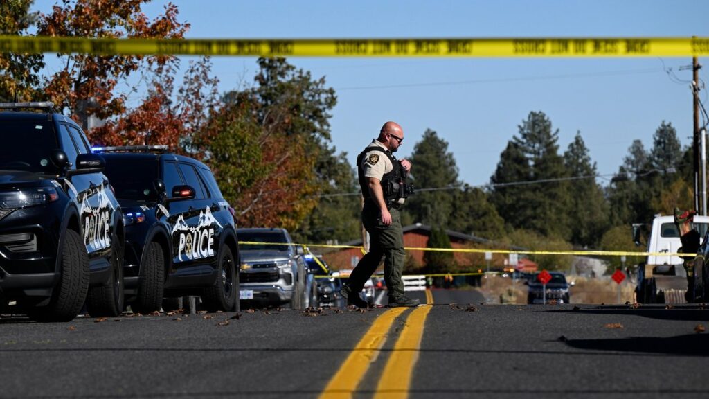 At least five people are believed to have been killed at an elementary school in Bend, Oregon.
