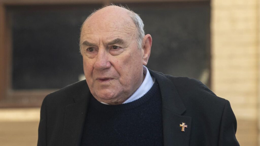 Former Bishop of Broome Christopher Alan Saunders will be in his 80s when eligible for parole.
