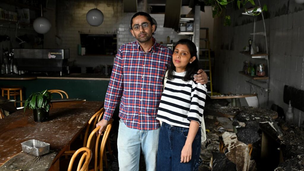A dream of opening their own cafe has turned into a nightmare for Ashish Sharma and Manali Purohit.
