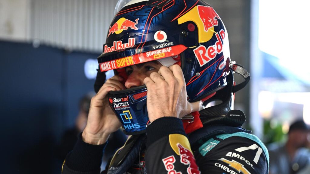 Broc Feeney stormed to pole position for Sunday’s Supercars race on the Gold Coast.
