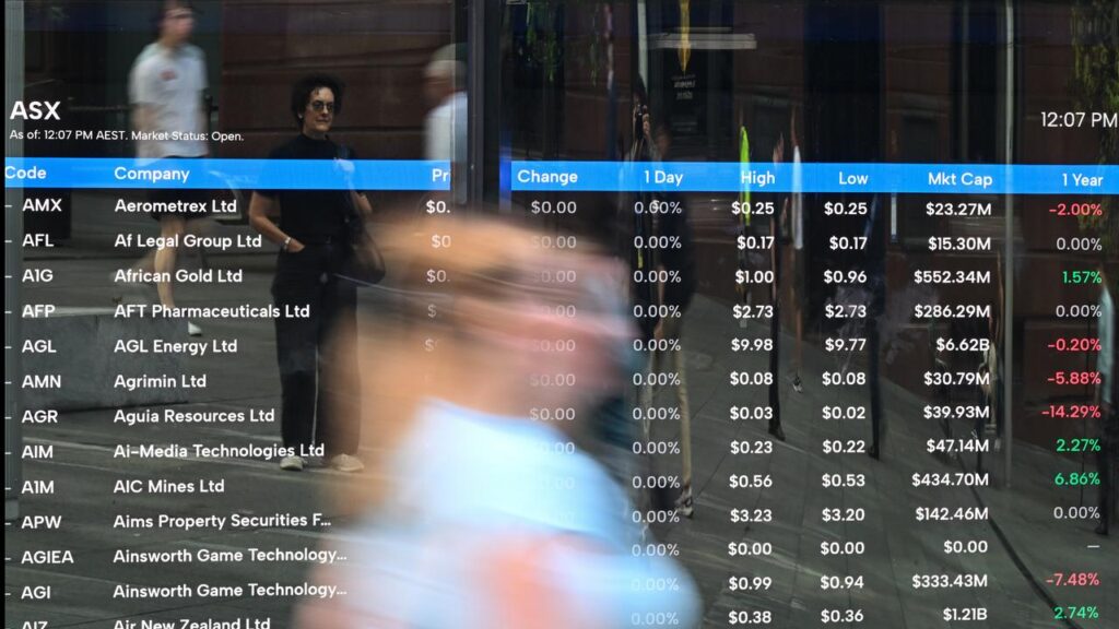 Telstra shares fell 2.5 per cent ahead of its annual meeting as the ASX climbed higher at close.
