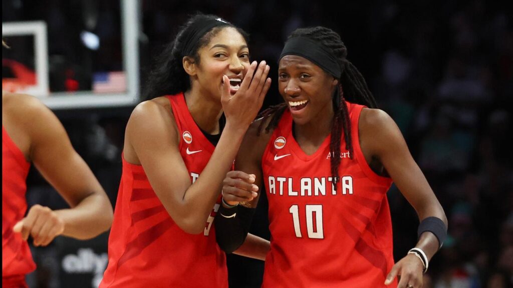 Izzy Borlase has teammates and pundits talking after Atlanta swept their WNBA semi-finals series.
