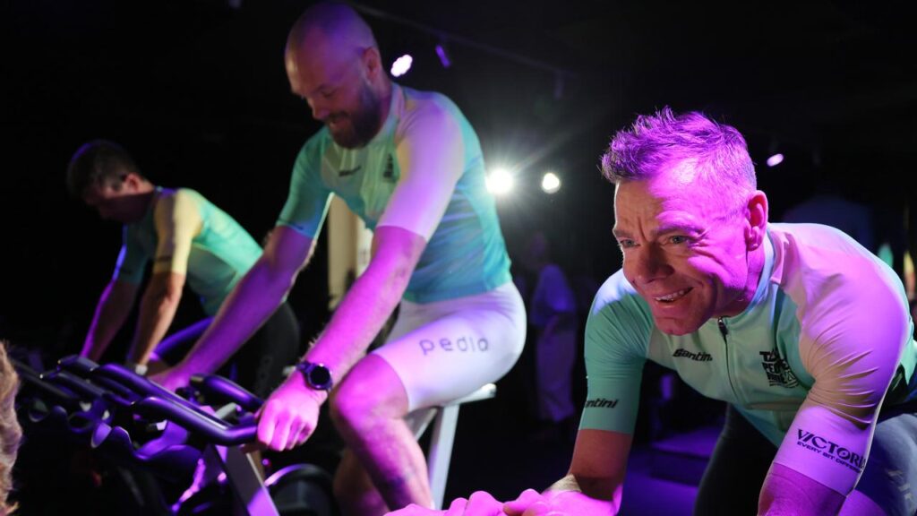 Cadel Evans (right) loves the idea of a Tour de France stage in Australia, now that he’s retired.
