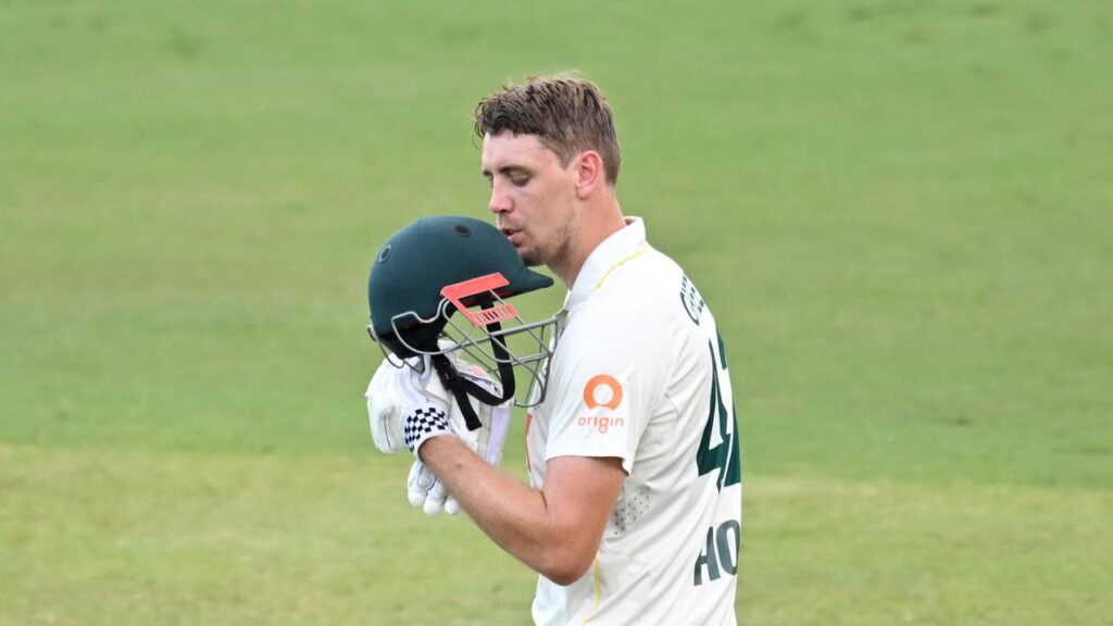 Cameron Green is back batting but won’t be ready to play in the second Test in South Africa.
