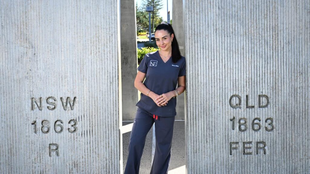 The time difference is no joke on the NSW-Queensland border, as business owner Ellen Clark knows.
