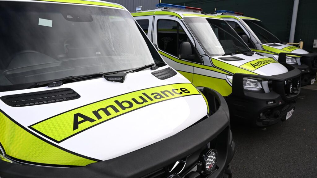 A review was launched after a man in his 50s died while waiting for an ambulance.

