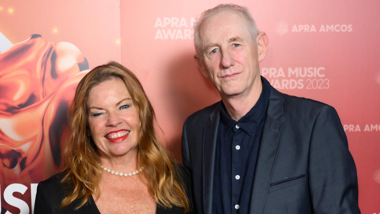 Mark Callaghan arrives at the 2023 APRA Music Awards