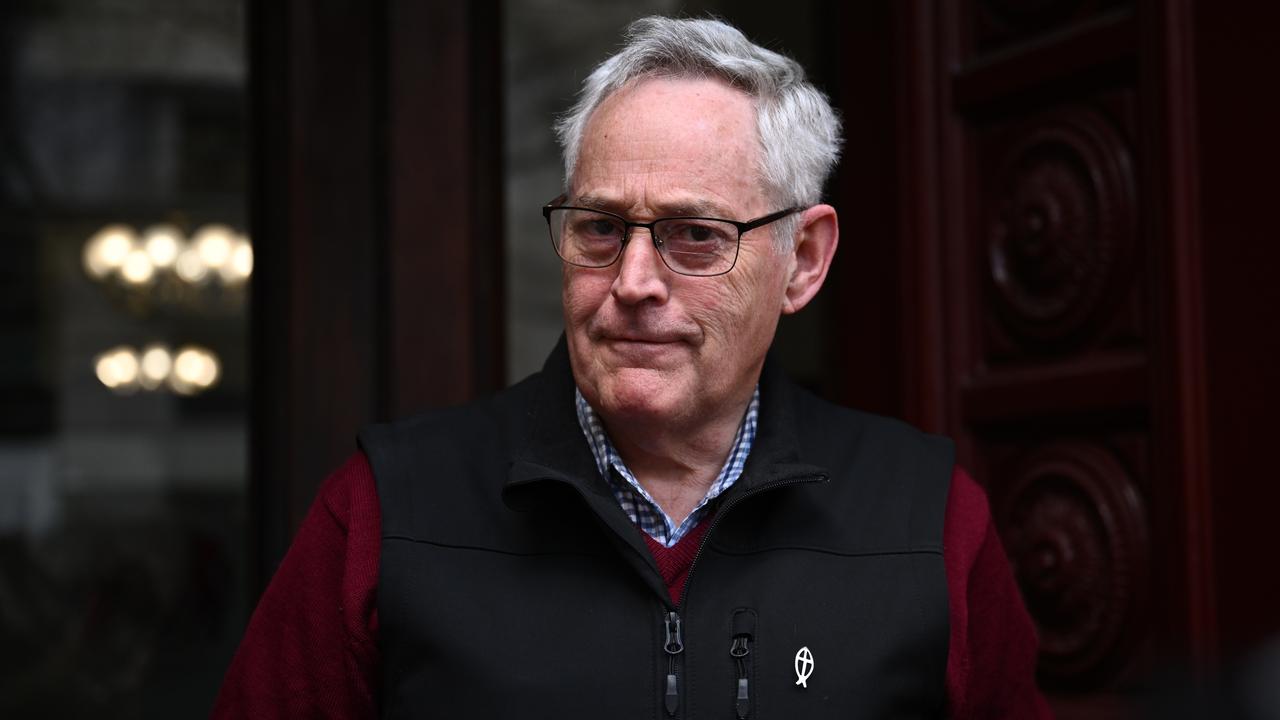 older man outside court