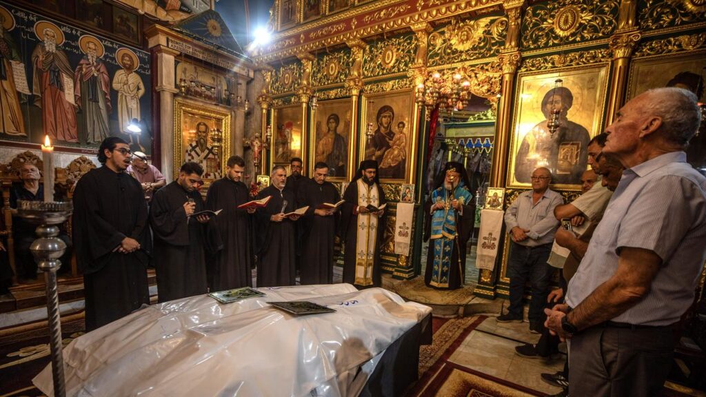The ​Greek ​Orthodox Patriarchate of Jerusalem has mourned Maisa Abu Dawoud ​and her daughter Mary.
