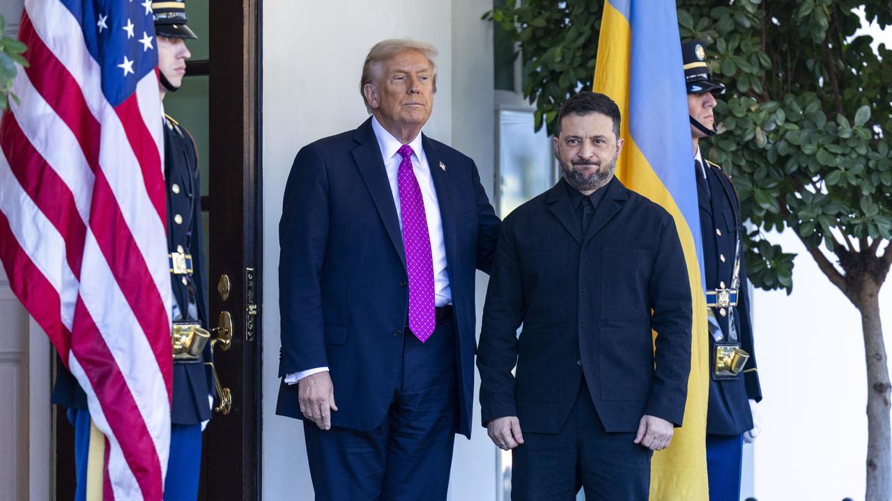 US President Donald Trump and Volodymyr Zelenskiy