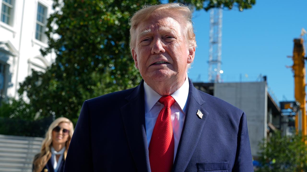 US President Donald Trump