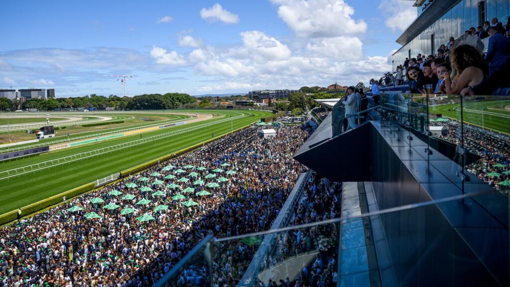 A packed crowd at Randwick has seen Tempted upset Hong Kong star Ka Ying Rising in The Everest.
