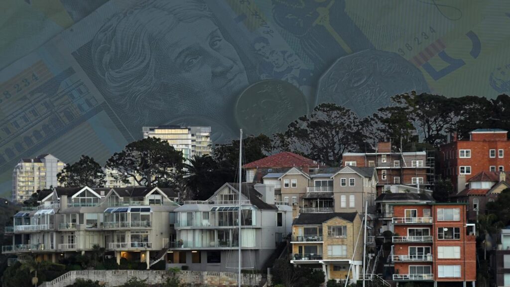 House prices are continuing to fall and are down 5.2 per cent since the peak in March.
