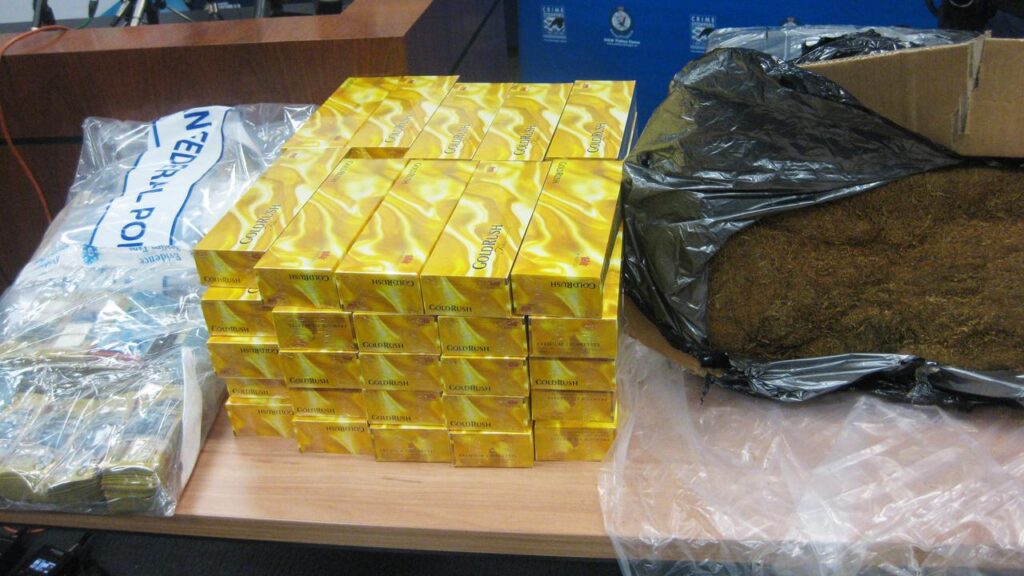 Cigarettes in plain, Australian-style packaging are being produced illegally in Southeast Asia.
