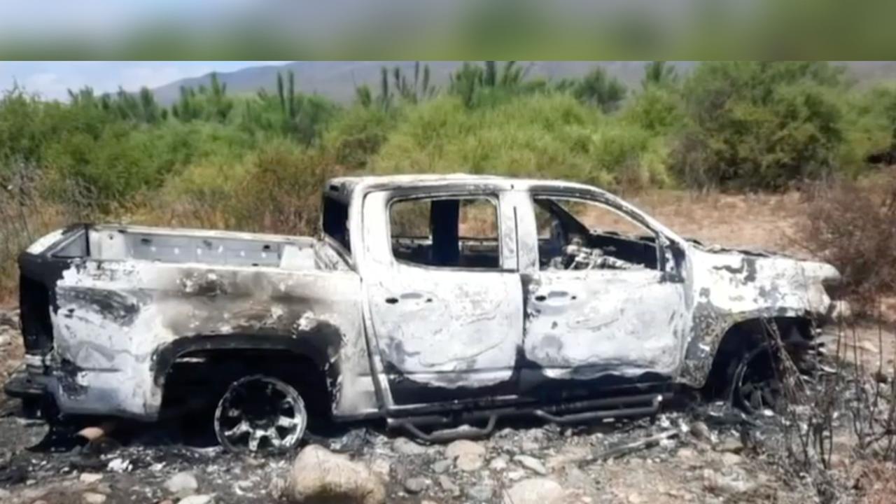 Burnt out ute found in Mexico