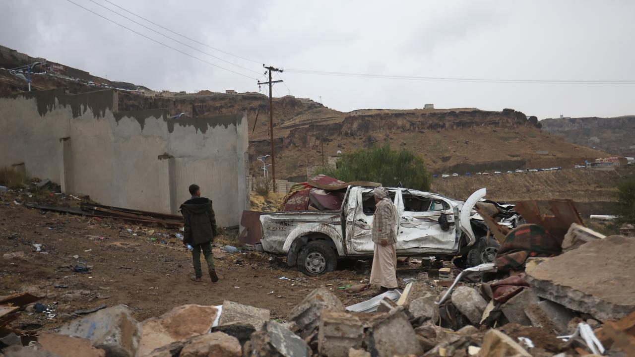 Saudi-led airstrikes in Sana'a