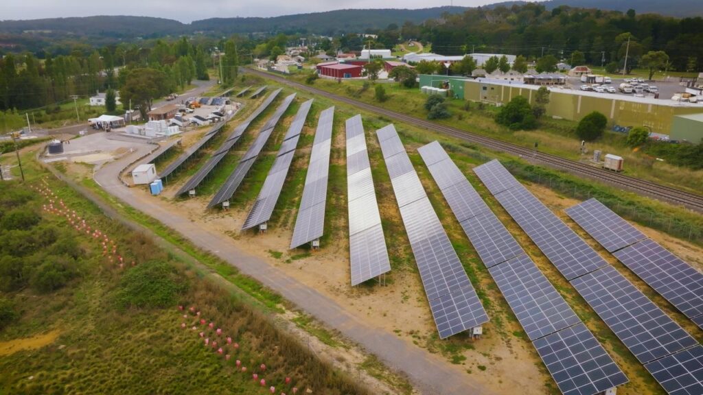 A community-owned solar project has won a major contract to supply power to a tech company.
