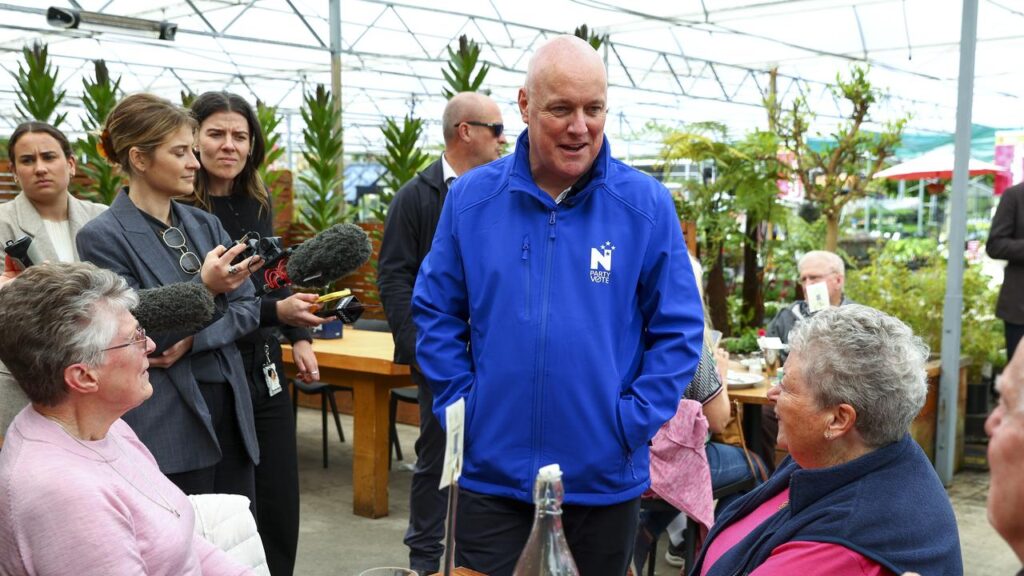 Chris Luxon is eager to boost his party’s vote and make coalition negotiations easier.
