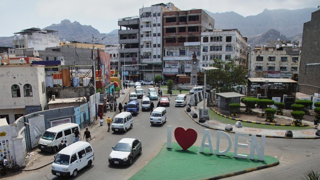 Aden’s al-Maashiq palace is the seat of Yemen’s nternationally recognised government.
