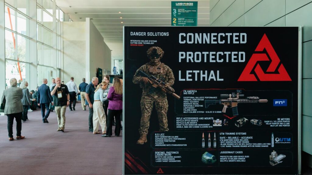 Thousands of people are expected to attend the Land Forces International Land Defence Exposition.
