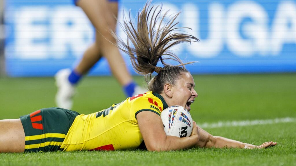 Keeley Nizza says Australia expect a better England side in the World Cup than in their last match.
