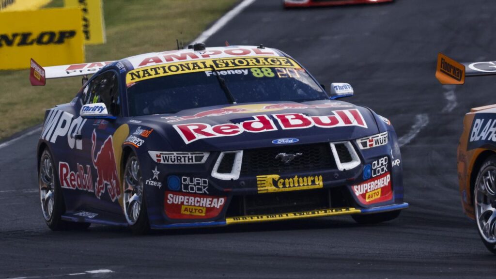 Broc Feeney has claimed pole position for the first race of this weekend’s Gold Coast 500.
