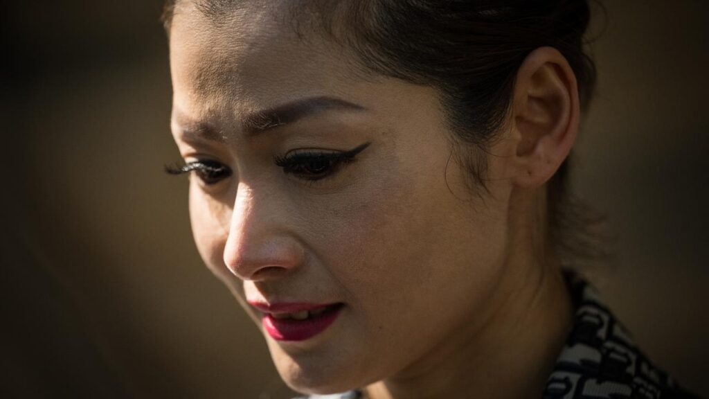 Annie Huynh faced two of her son’s killers on Friday, three years after the 14-year-old’s murder.
