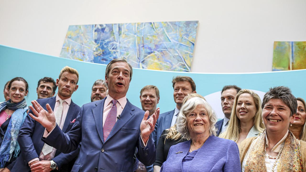 APTOPIX Britain European Elections