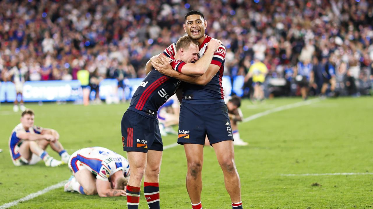 Daly Cherry-Evans and Daniel Tupou