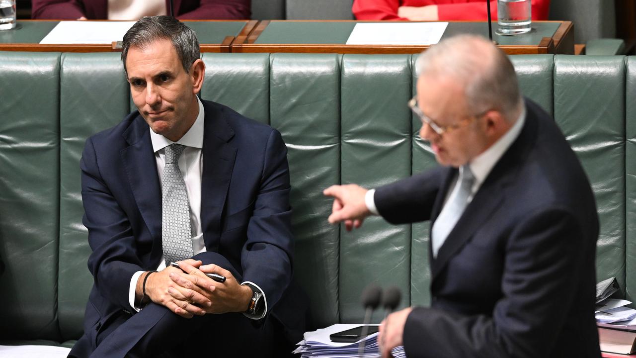 Jim Chalmer and Anthony Albanese