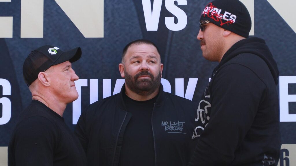 Verbal barbs have been thrown at the Paul Gallen-Nelson Asofa-Solomona press conference.
