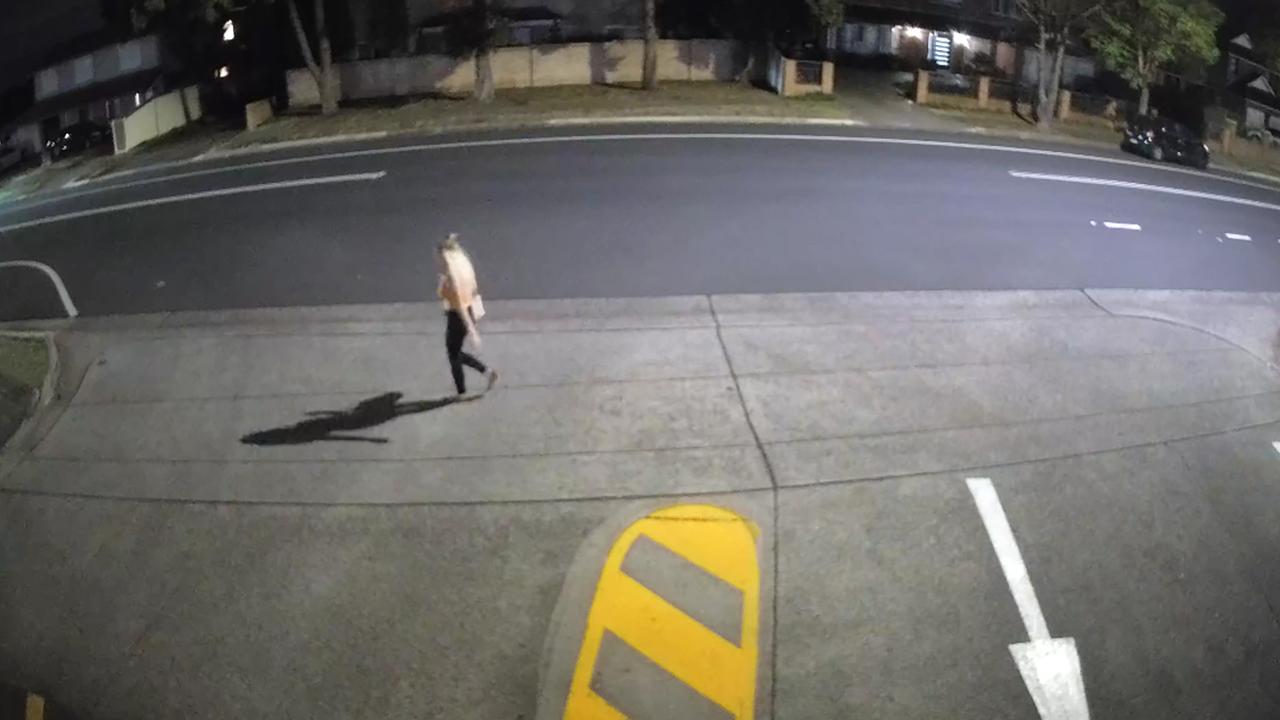 woman on street