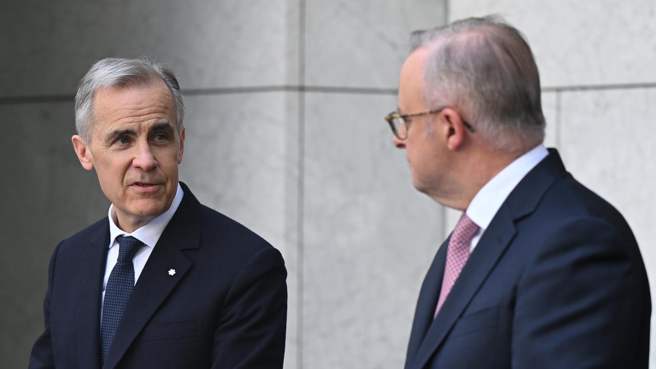 Mark Carney and Anthony Albanese