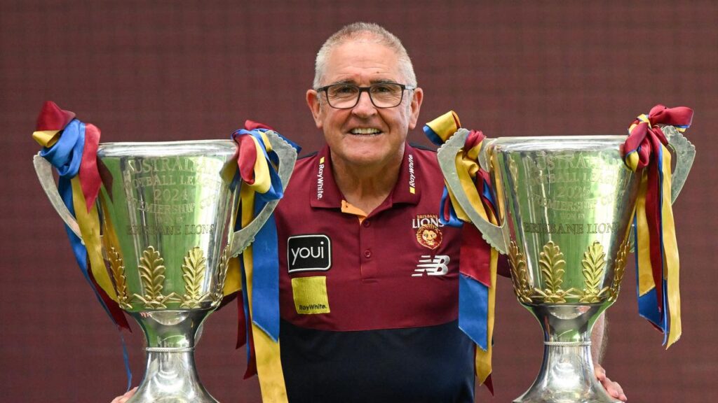 Three and out: Chris Fagan is leaving the Lions while on top, so who will they turn to next?
