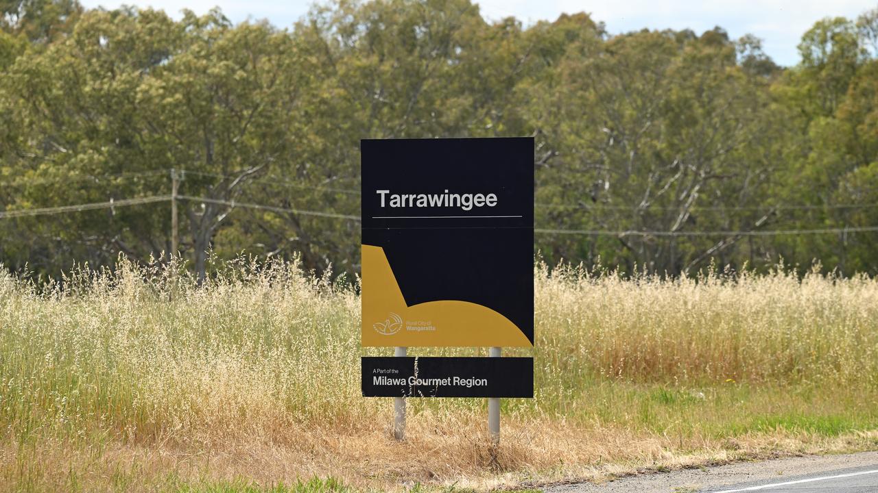 Signage is seen for Tarrawingee