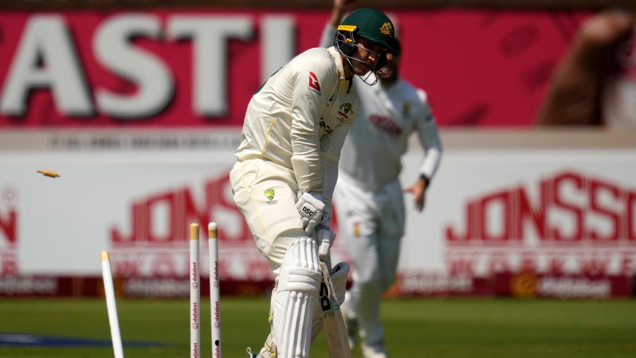 Nic Maddinson return to Test cricket ended in a painstaking duck.