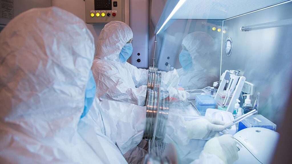 A lab worker’s death wasn’t caused by the pathogens she worked with, Russian authorities say.
