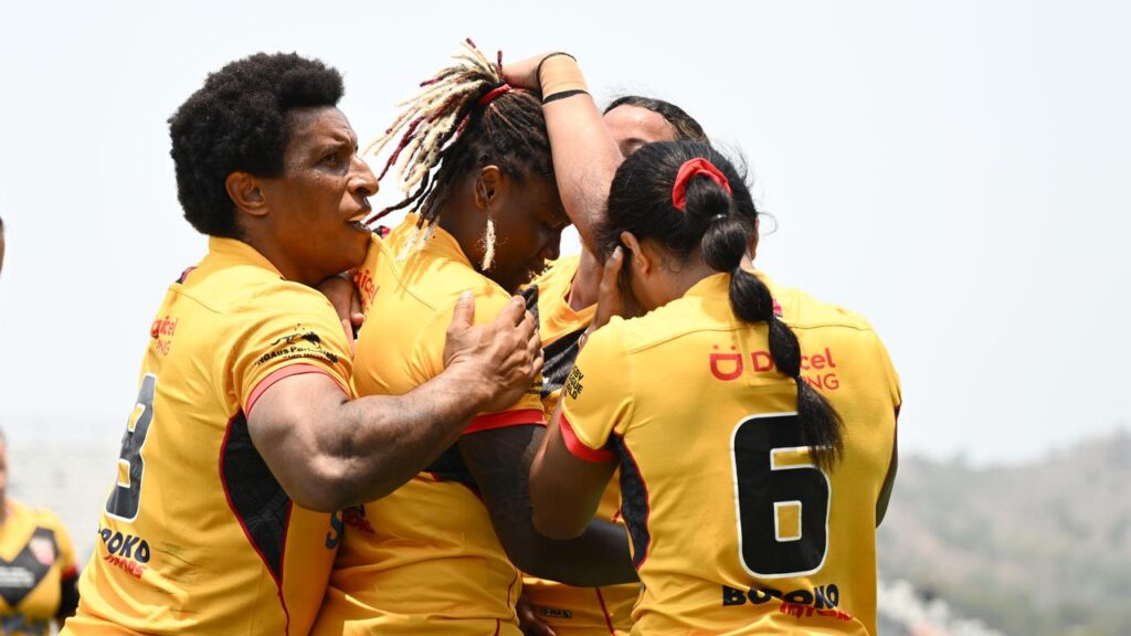 Naomi Kelly was central to the Orchids’ win over France in their World Cup clash in Port Moresby. 
