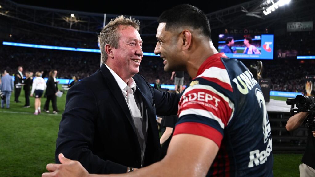Trent Robinson has lauded the retiring Daniel Tupou as one of the Roosters’ all-time greats.
