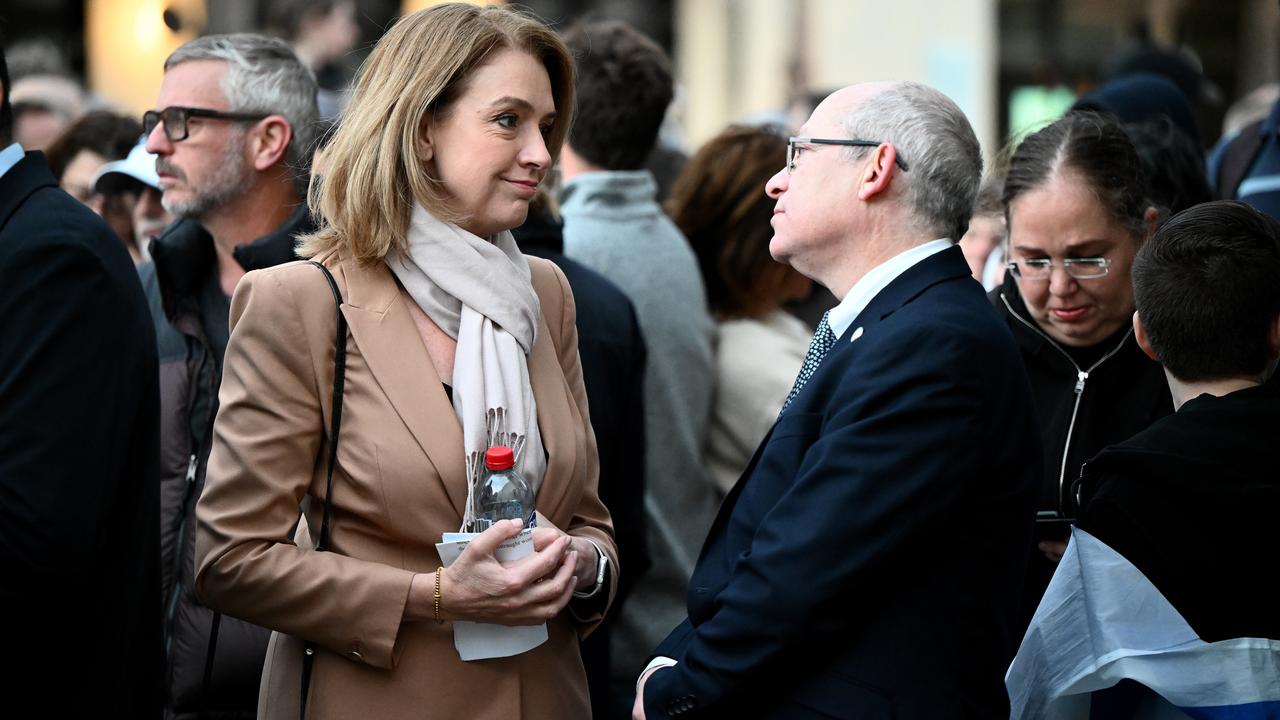 NSW Opposition Leader Kellie Sloane and Ambassador Dr Hillel Newman