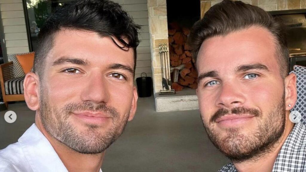 Luke Davies and Jesse Baird were allegedly murdered by an obsessed ex of Mr Baird’s.
