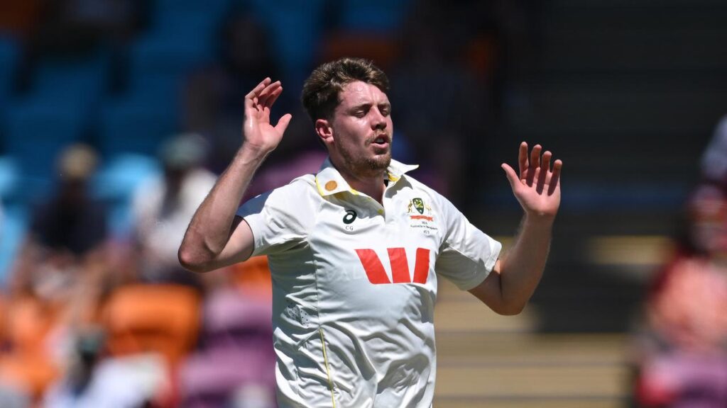 Cameron Green will miss the first Test in Durban and won’t bowl in the series.
